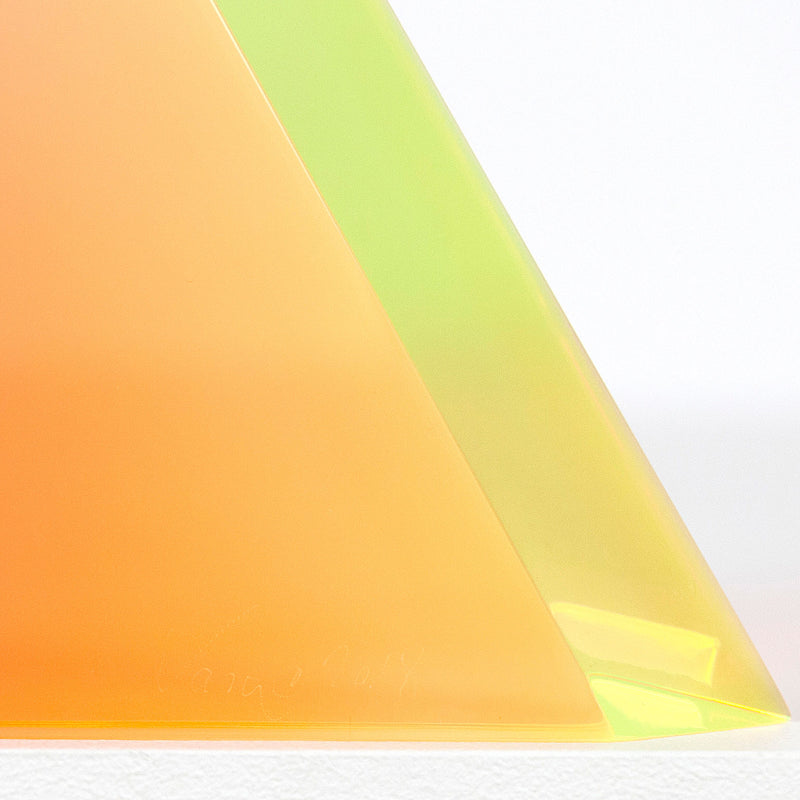 Vasa Mihich triangle acrylic citrus Caviar20