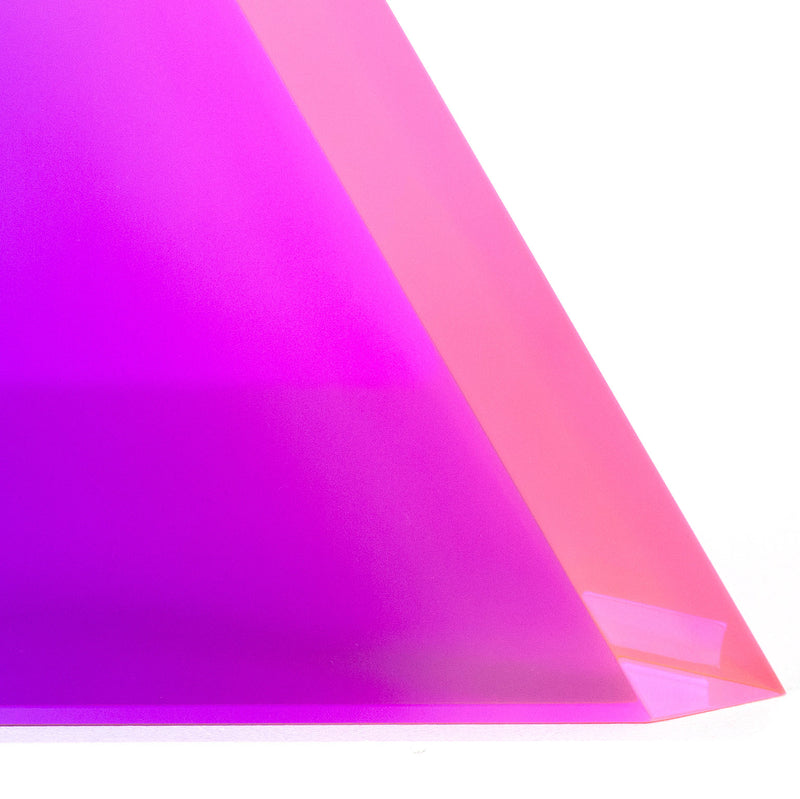 Vasa Mihich Tequila Sunrise Triangle II sculpture acrylic Caviar20