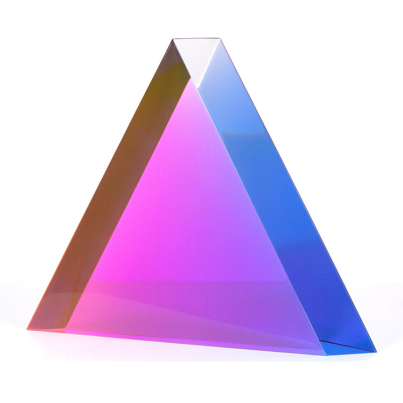 Vasa Mihich Tequila Sunrise Triangle II sculpture acrylic Caviar20