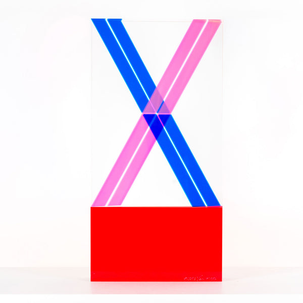 VASA MIHICH "BIG X" SCULPTURE, 1985