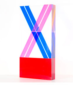 VASA MIHICH "BIG X" SCULPTURE, 1985