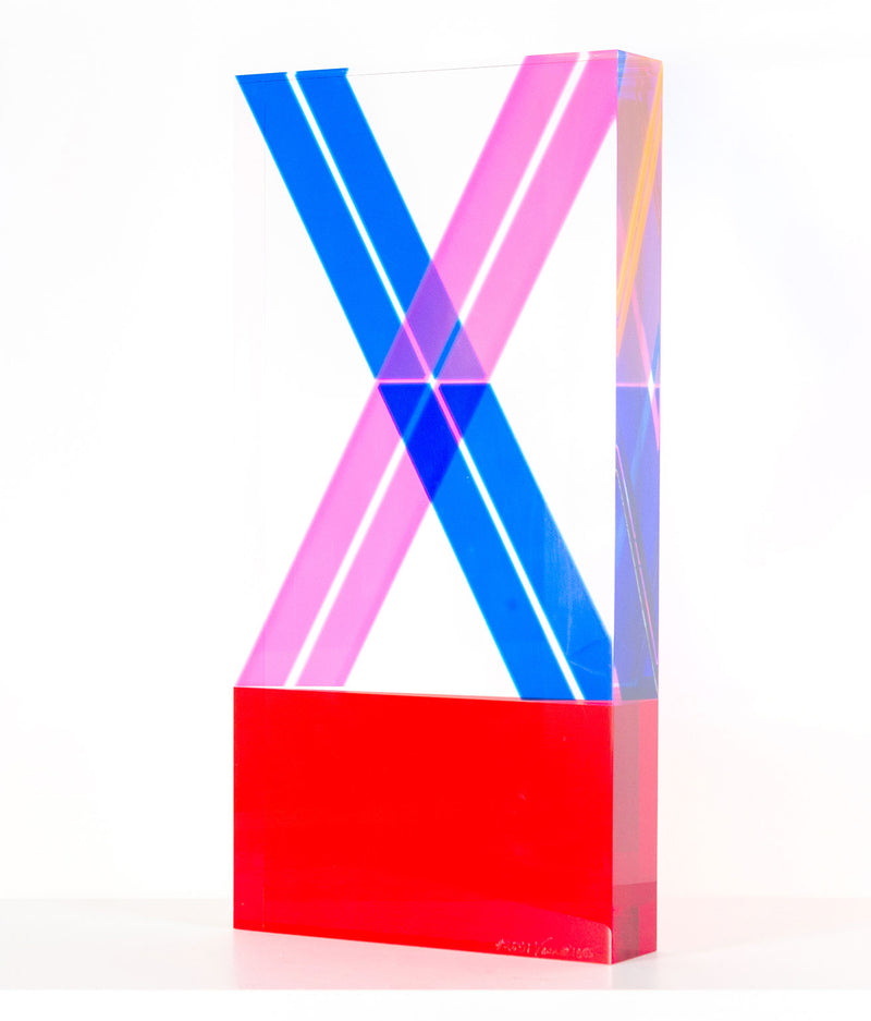 VASA MIHICH "BIG X" SCULPTURE, 1985