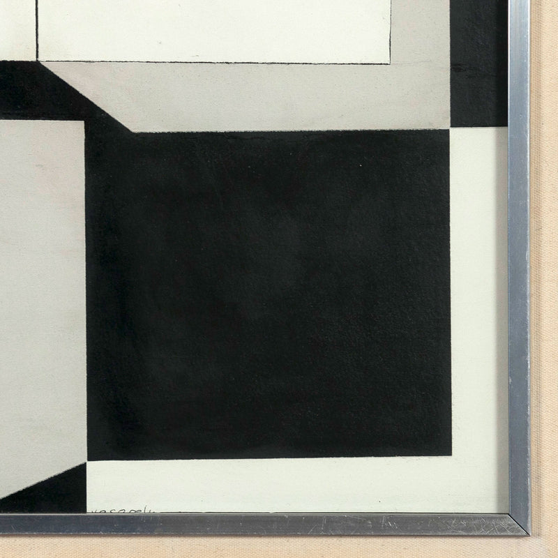 VICTOR VASARELY "AKKA" GOUACHE, 1949
