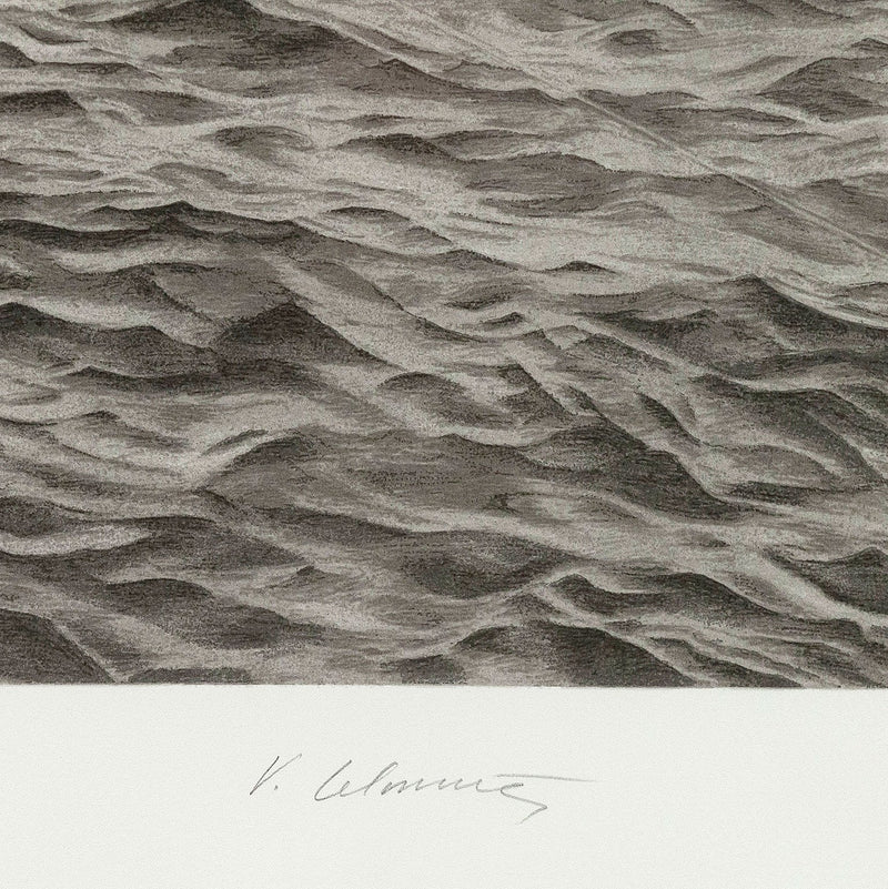 Vija Celmins Ocean with Cross #1 2005 photograph Caviar20