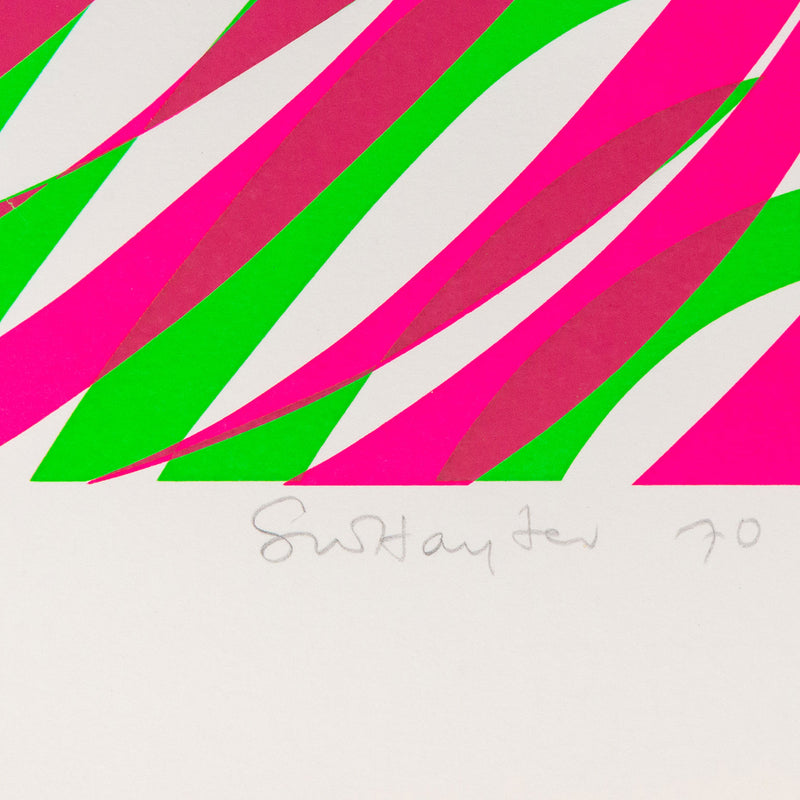 STANLEY WILLIAM HAYTER "PEACE PORTFOLIO" SILKSCREEN, 1970
