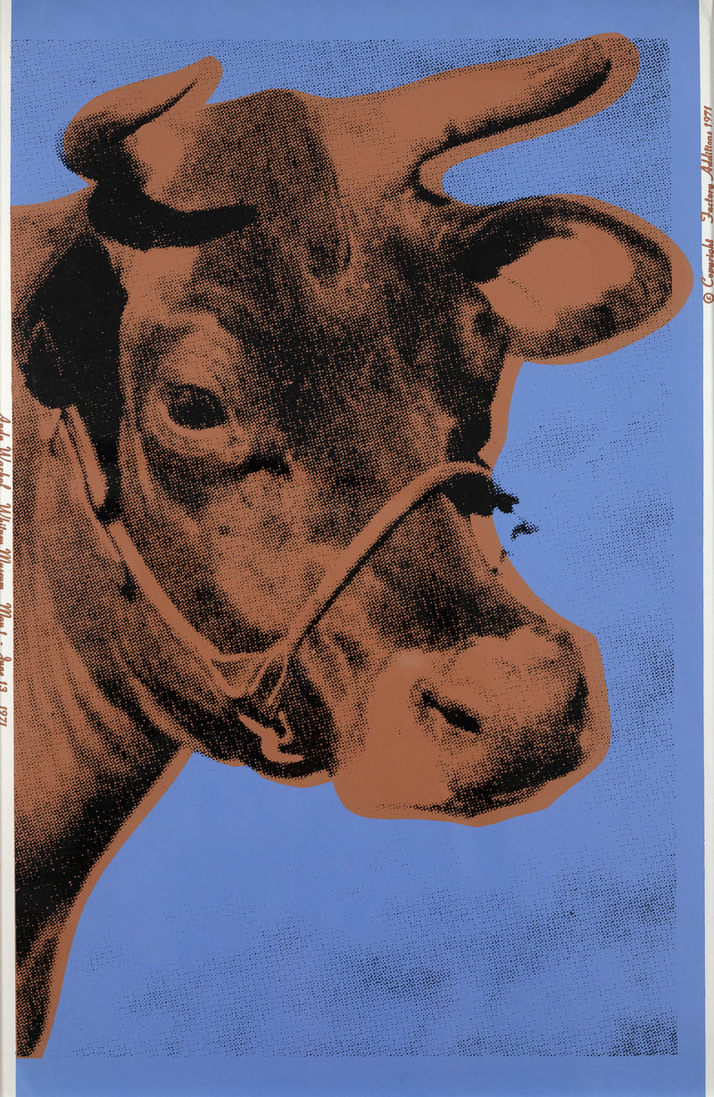 ANDY WARHOL COW SCREENPRINT, 1971 – Caviar20