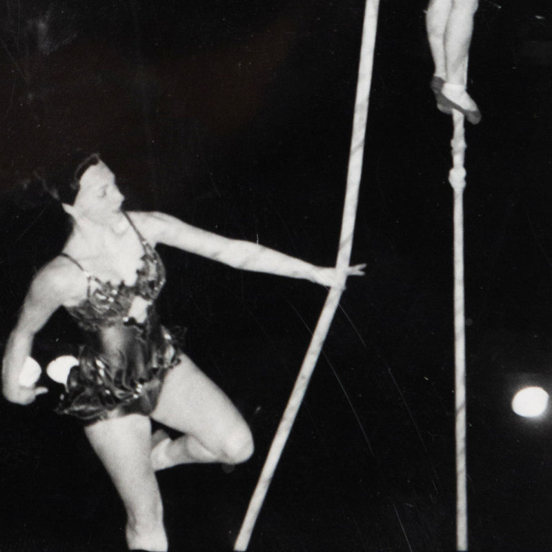 Weegee, Circus Tightrope, Silver Gelatin Print, c.1950, Caviar20