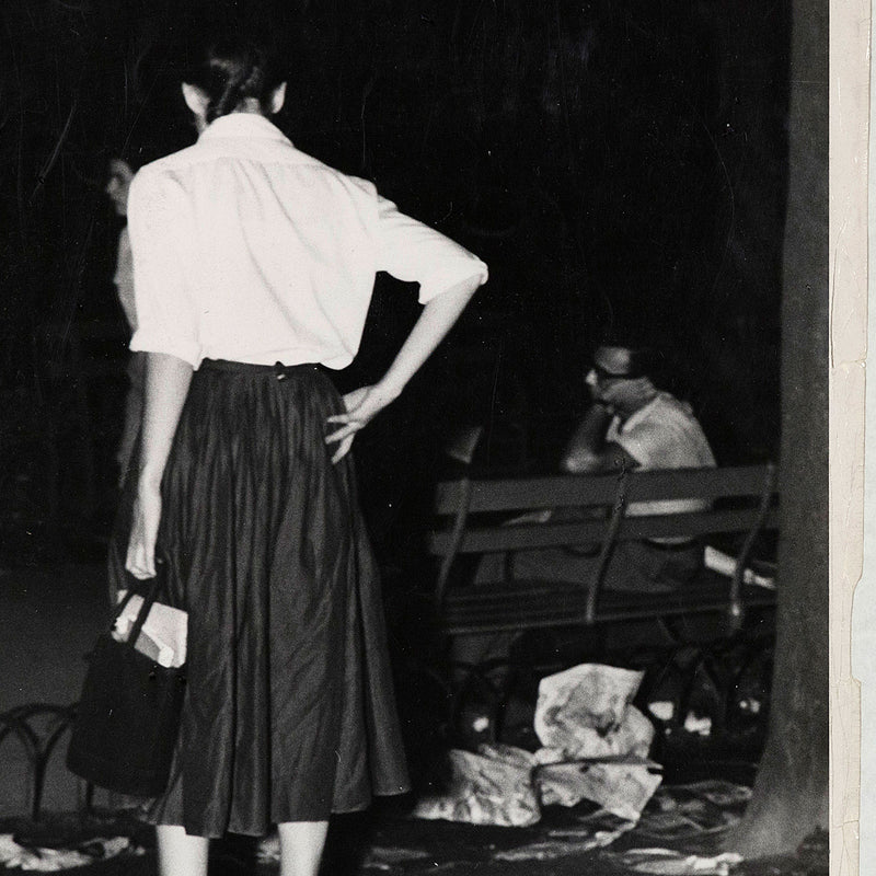Weegee black and white photograph Girl with a problem 1940 Caviar20