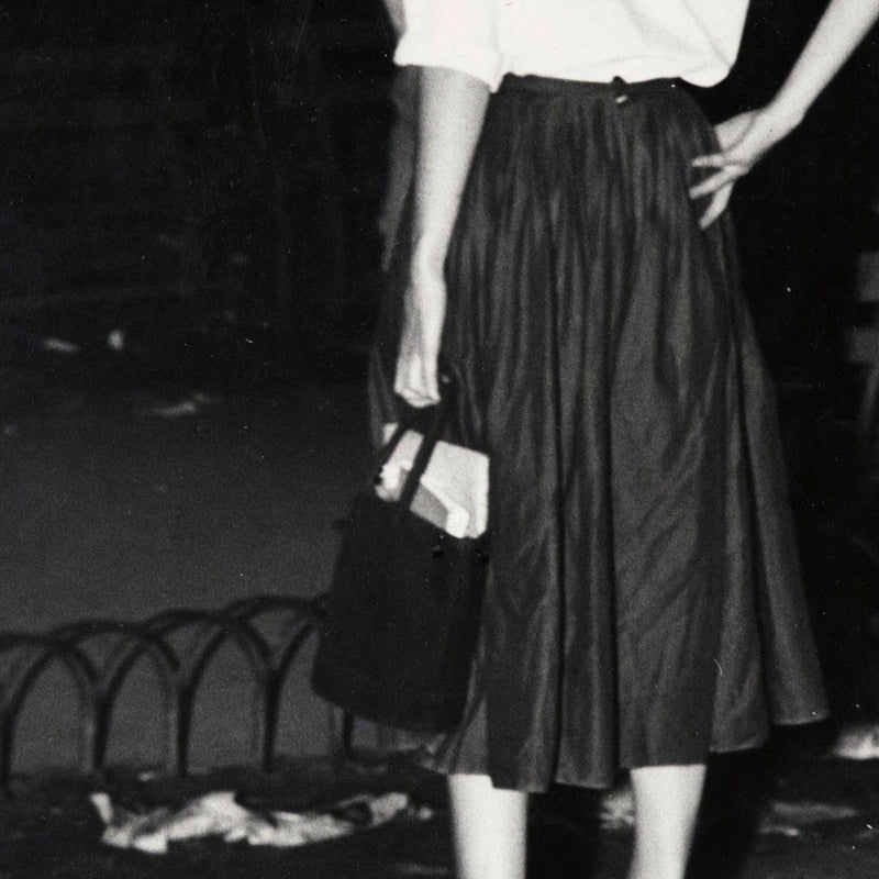 Weegee black and white photograph Girl with a problem 1940 Caviar20