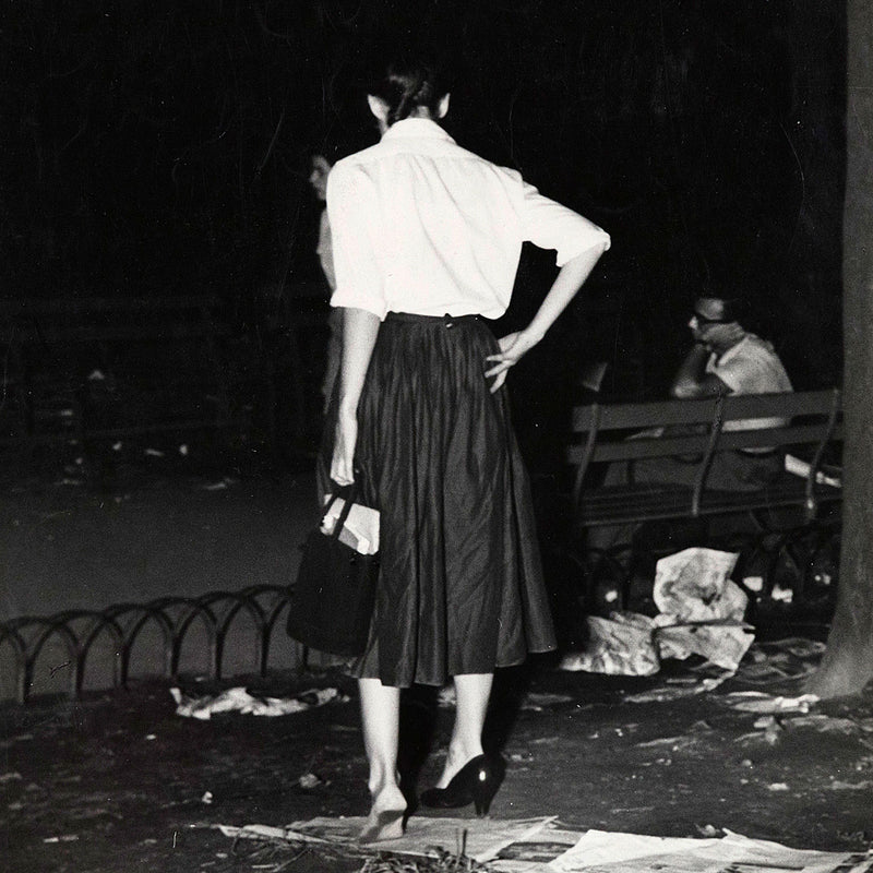 Weegee black and white photograph Girl with a problem 1940 Caviar20