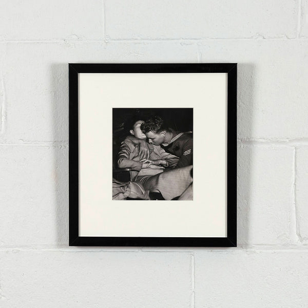 weegee caviar20 sailor girl kissing photograph