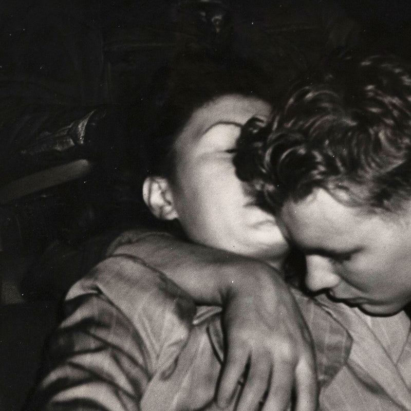 weegee caviar20 sailor girl kissing photograph