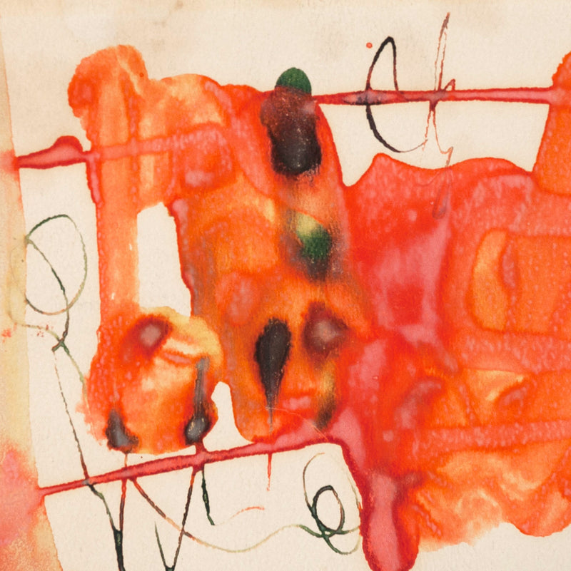 WILLIAM RONALD "UNTITLED" WATERCOLOR, 1959