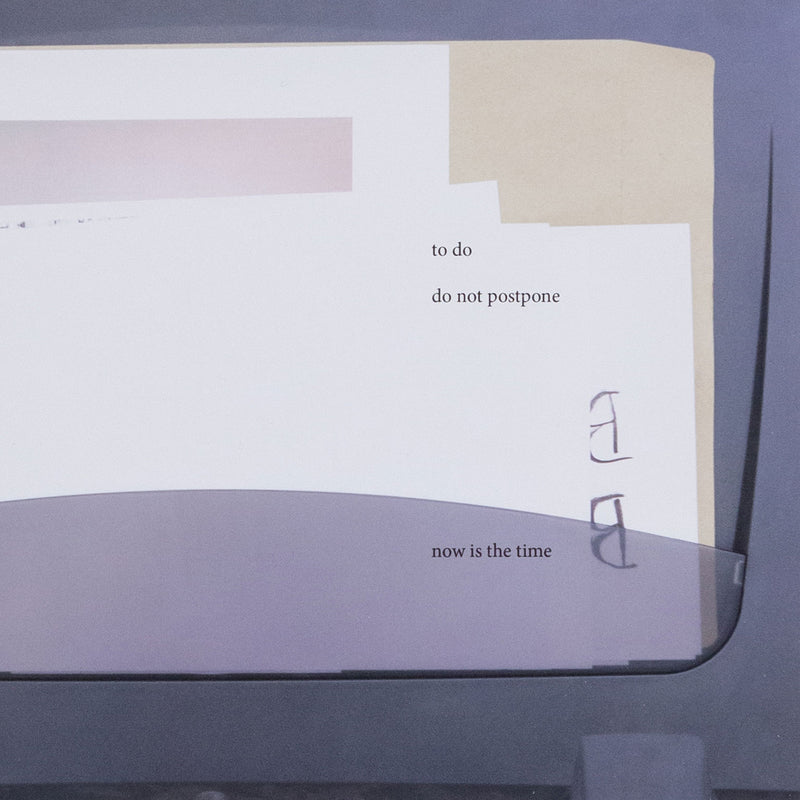 Wolfgang Tillmans, Do Not Postpone, Inkjet print on paper, UK, 2020, 