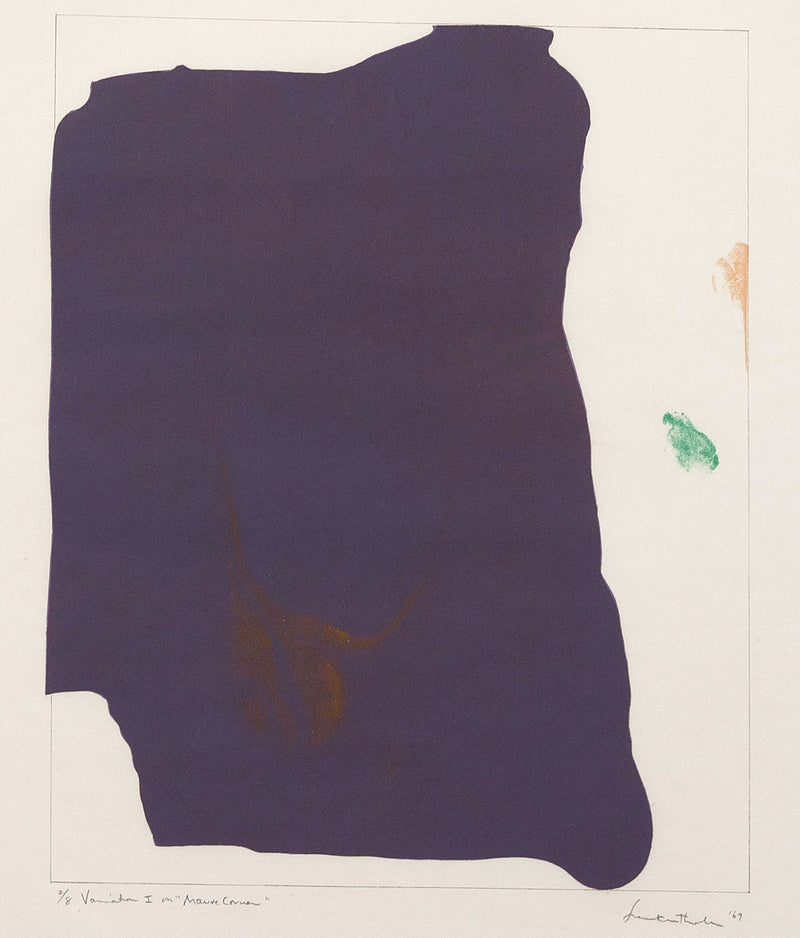 Helen Frankenthaler prints Caviar20 Mauve Corner