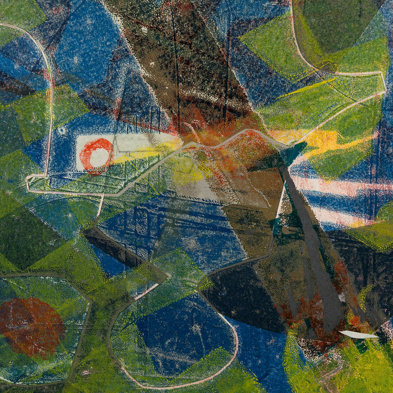 HAROLD TOWN "LAGOON" SINGLE AUTOGRAPHIC PRINT, 1956