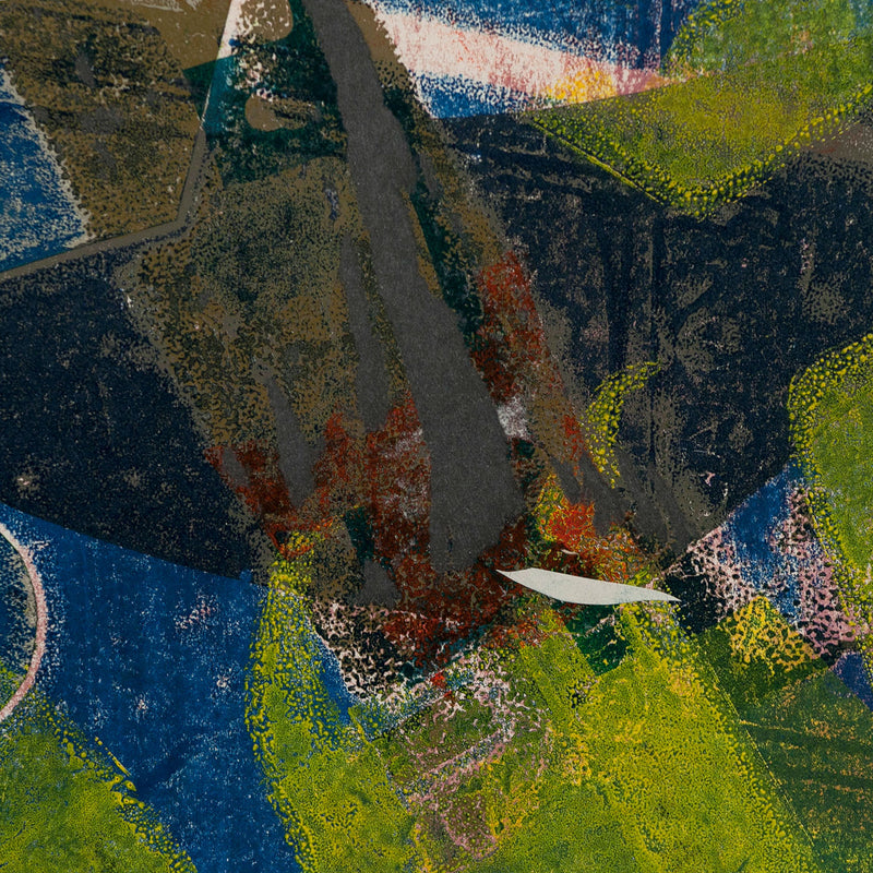 HAROLD TOWN "LAGOON" SINGLE AUTOGRAPHIC PRINT, 1956