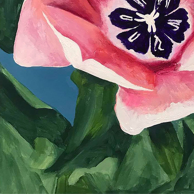 CHARLES PACHTER "MY TULIP" ACRYLIC ON CANVAS, 2021