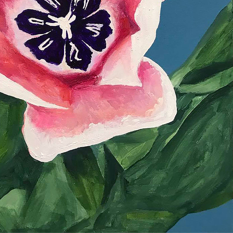 CHARLES PACHTER "MY TULIP" ACRYLIC ON CANVAS, 2021