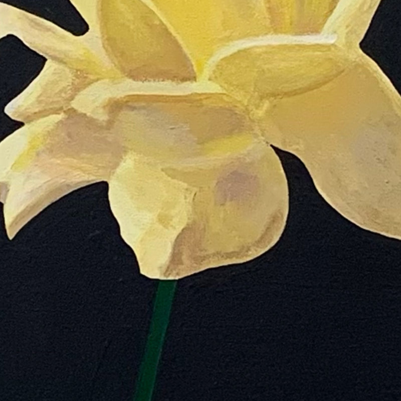 CHARLES PACHTER "ROSE" ACRYLIC ON CANVAS, 2021