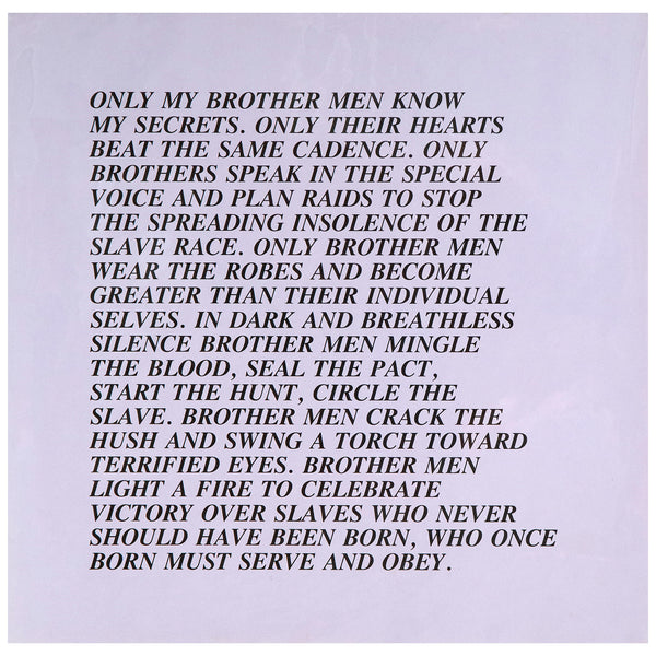 Jenny Holzer, Brother- Inflammatory Essay, Documenta 1982, Caviar20