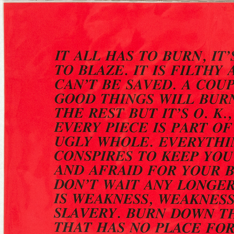 Jenny Holzer Inflammatory Essay Caviar20