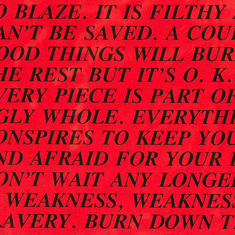 Jenny Holzer Inflammatory Essay Caviar20