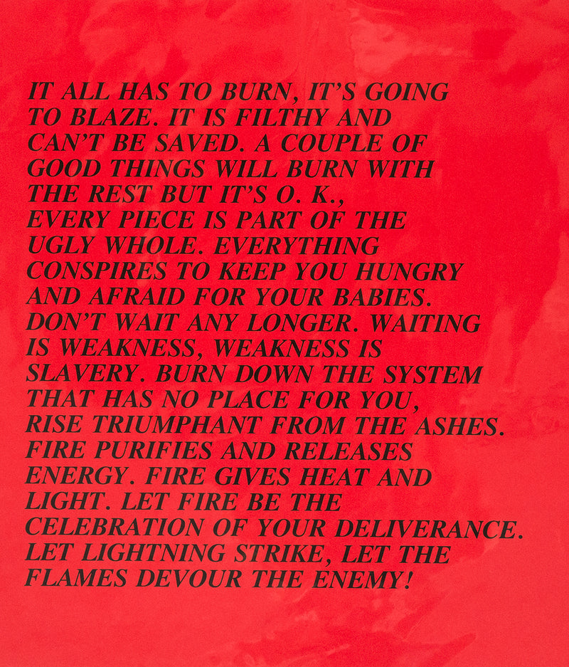 Jenny Holzer Inflammatory Essay Caviar20