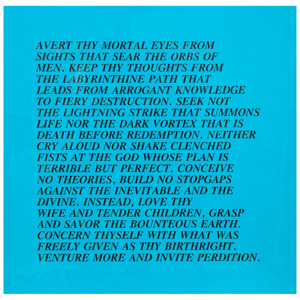 Jenny Holzer, Mortal Eyes, Inflammatory Essay, Documenta 1982, Caviar20, prints