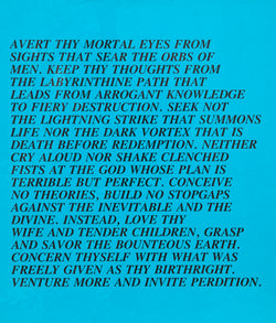 Jenny Holzer, Mortal Eyes, Inflammatory Essay, Documenta 1982, Caviar20, prints