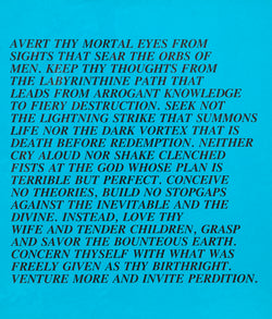 Jenny Holzer, Mortal Eyes, Inflammatory Essay, Documenta 1982, Caviar20, prints