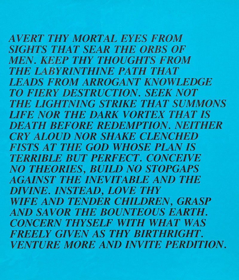 Jenny Holzer, Mortal Eyes, Inflammatory Essay, Documenta 1982, Caviar20, prints