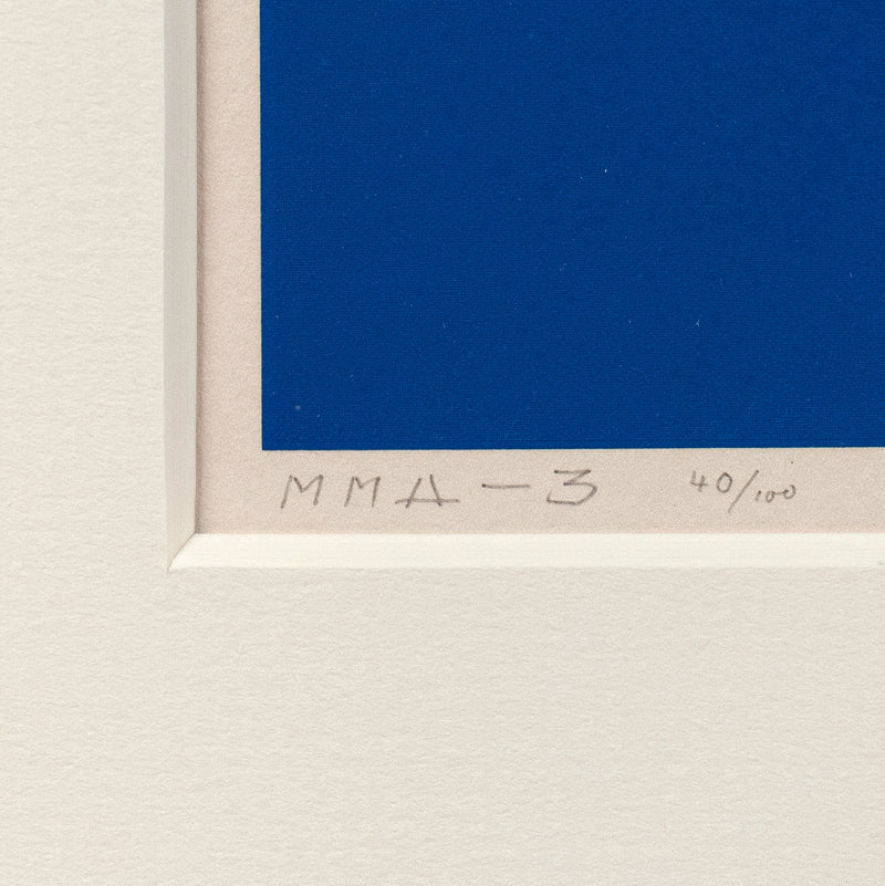 JOSEF ALBERS "VARIANT MMA-3" 1970