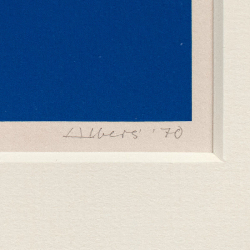 JOSEF ALBERS "VARIANT MMA-3" 1970