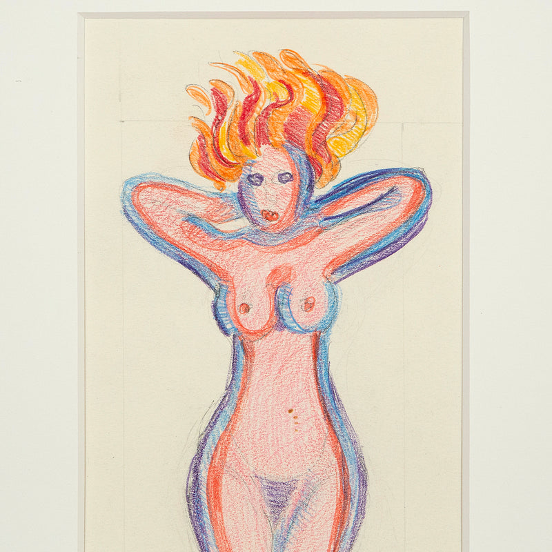 Joyce Wieland Fire Muse drawing Caviar20