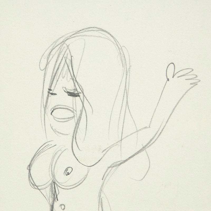 Joyce Wieland Mini Pin Up drawing Caviar20