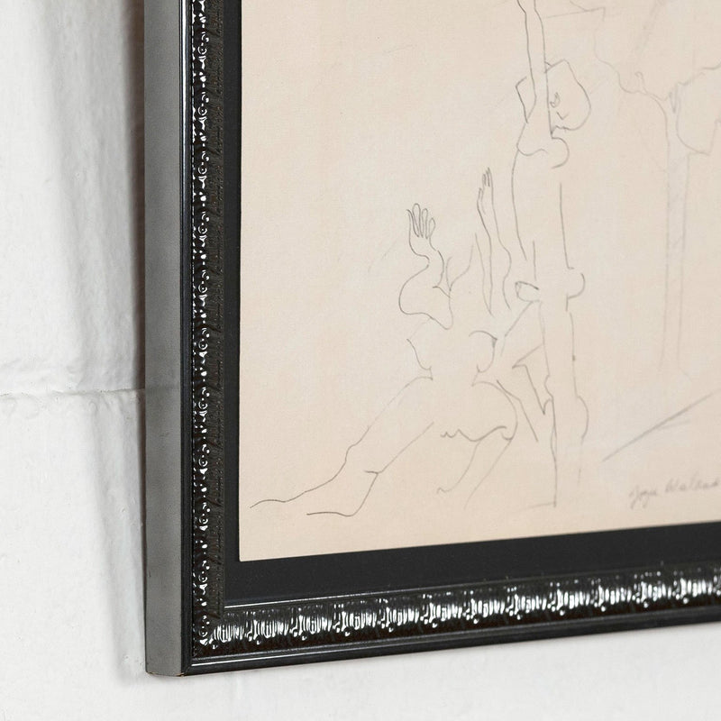 Joyce Wieland Lovers in a park drawing Caviar20