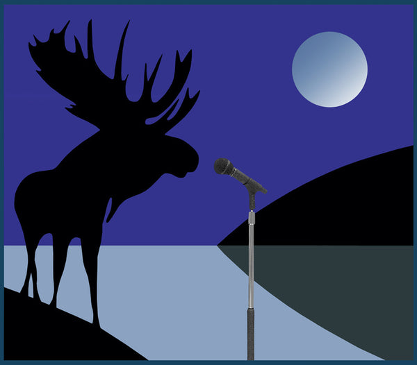 CHARLES PACHTER "MOOSE LUMINOUS" 2010