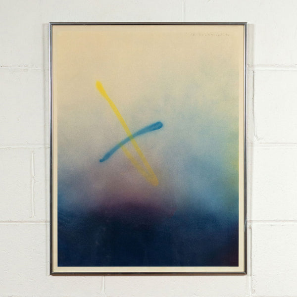 Kenneth Lochhead, Colour Check, Enamel on Paper, 1972, Caviar20, Caviar20 Canadian Art