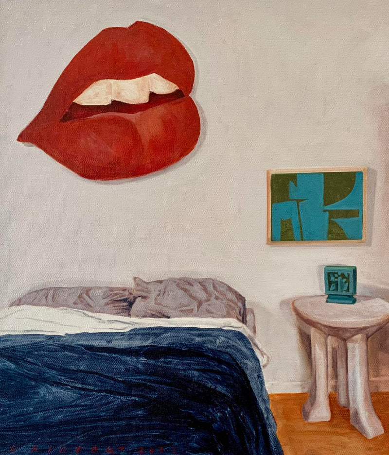 Brian Rideout, Study for ACP (Wesselmann), Oil on canvas, Canada, 2022, Caviar20