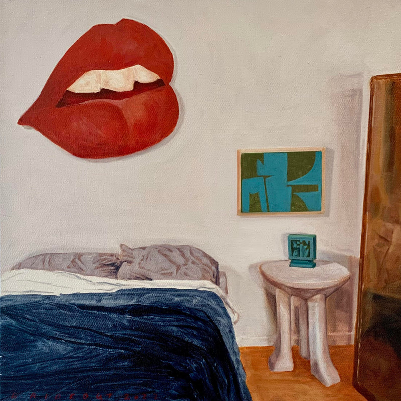 Brian Rideout, Study for ACP (Wesselmann), Oil on canvas, Canada, 2022, Caviar20