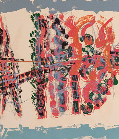 1983 Riopelle Exhibition Poster, L'Oie du Nord – L'Affichiste