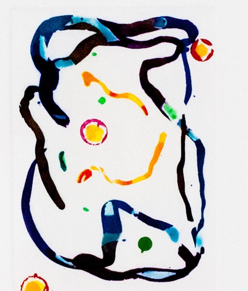 SAM FRANCIS "UNTITLED ETCHING" 1992
