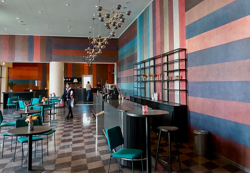 Sol LeWitt, Installation, Royal Theatre in Hague, Nederlands.