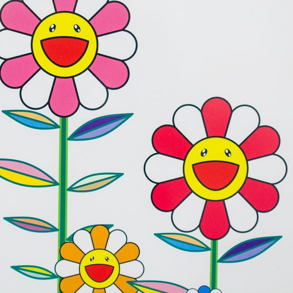 MURAKAMI "FLOWERS 2" LITHOGRAPH